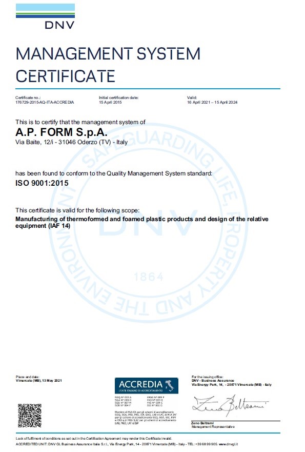 LA SCELTA DELLA CERTIFICAZIONE ISO 9001:2015 